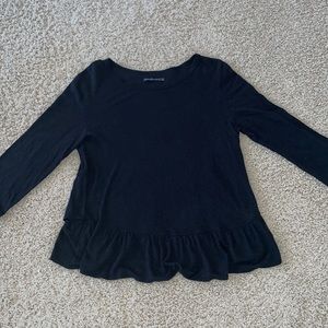 Black long sleeve shirt